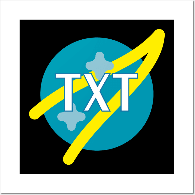 TXT NASA Wall Art by wennstore